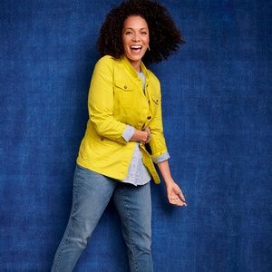 Talbots Piped Utility Jacket